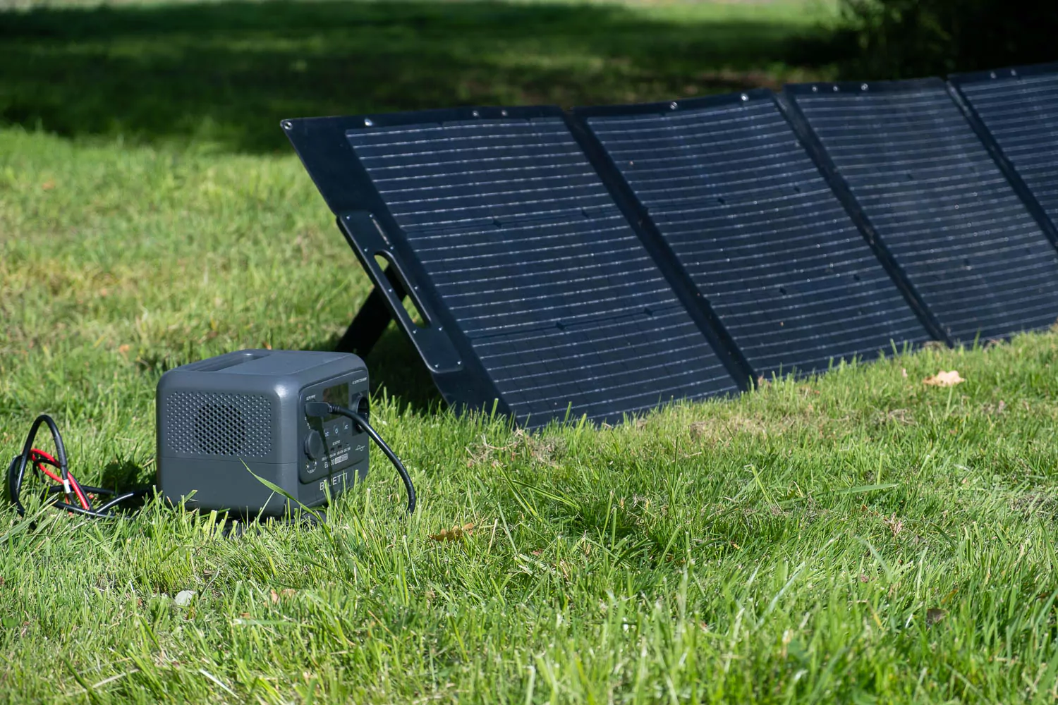 Panneaux photovoltaïques avec batterie